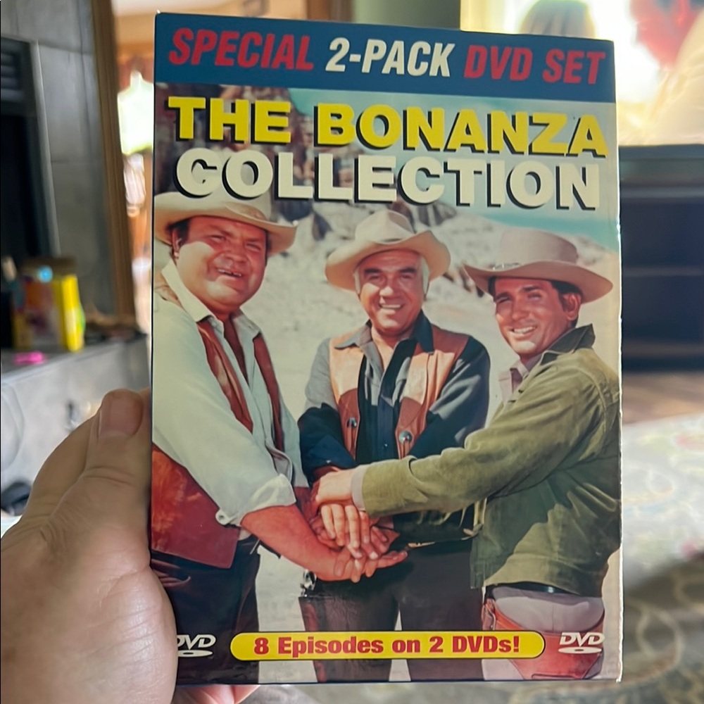 The Bonanza Collection, 2 DVD’s include 8 episodes. Like new DVD’s.